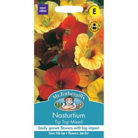 Nasturtium Tip Top Mixed Seeds